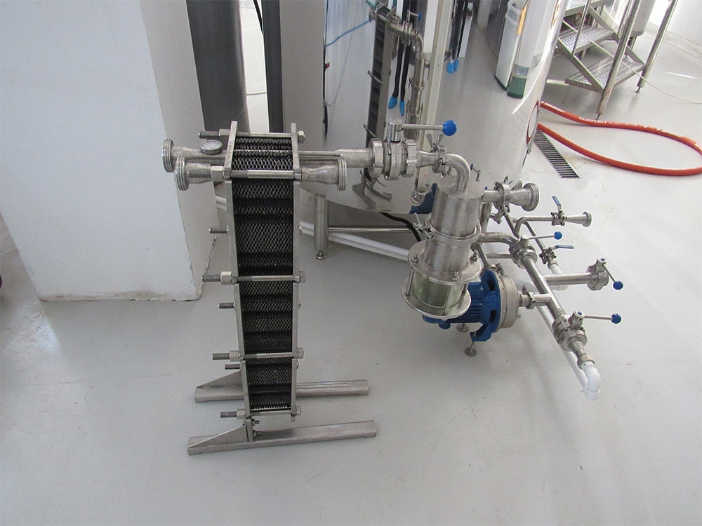 Отделение мусора перед теплообменником